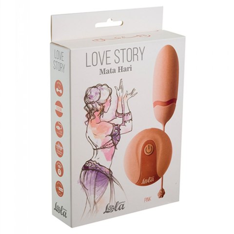 LOLA TOYS LOVE STORY - VIBRATING EGG - MATA HARI PINK LOLA TOYS LOVE STORY - VIBRATING EGG - MATA HARI PINK