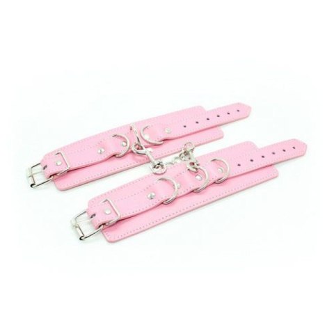 SOLIDNE KAJDANKI KRĘPOWANIE MOCNY SEX BDSM GADŻET POLSIERE CUFFS BELT PINK SOLIDNE KAJDANKI KRĘPOWANIE MOCNY SEX BDSM GADŻET POLSIERE CUFFS BELT PINK