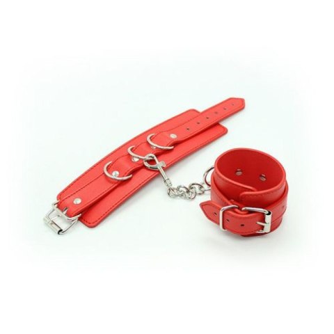 SOLIDNE KAJDANKI KRĘPOWANIE MOCNY SEX BDSM GADŻET POLSIERE CUFFS BELT RED SOLIDNE KAJDANKI KRĘPOWANIE MOCNY SEX BDSM GADŻET POLSIERE CUFFS BELT RED