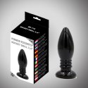 ROCKET DRILL 3,4 INCH BLACK ANAL PLUG 3,4 INCH / 8,7 CM