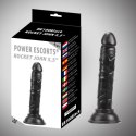 Rocket john 5,5 inch black realistic dildo 5,5 inch / 14 cm
