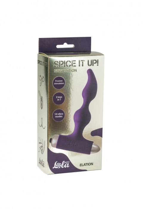 VIBRATING ANAL PLUG SPICE IT UP NEW EDITION ELATION ULTRAVIOLET VIBRATING ANAL PLUG SPICE IT UP NEW EDITION ELATION ULTRAVIOLET