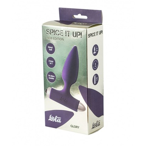 VIBRATING ANAL PLUG SPICE IT UP NEW EDITION ELATION WINE RED VIBRATING ANAL PLUG SPICE IT UP NEW EDITION ELATION WINE RED