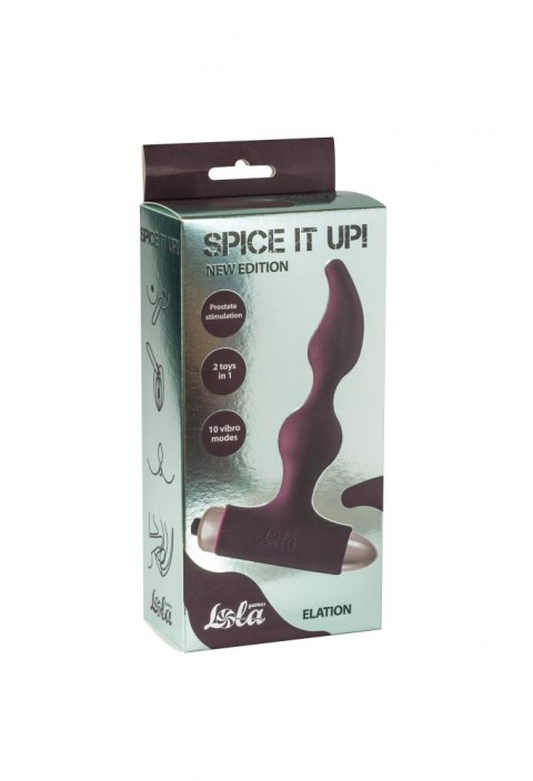 VIBRATING ANAL PLUG SPICE IT UP NEW EDITION ELATION WINE RED VIBRATING ANAL PLUG SPICE IT UP NEW EDITION ELATION WINE RED