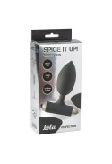 VIBRATING ANAL PLUG SPICE IT UP NEW EDITION PERFECTION BLACK