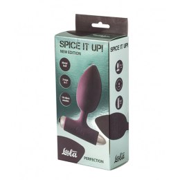 Vibrating Anal Plug Spice it up New Edition Perfection Wine red