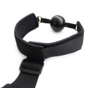 COSTRITTIVIO BONDAGE BACK RESTRAINT+GAG BLACK