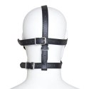 IMBRACATURA PER VISO CON MASCHERA PER OCCHI E MORSO TOTAL HEAD HARNESS RESTRAINT BLACK