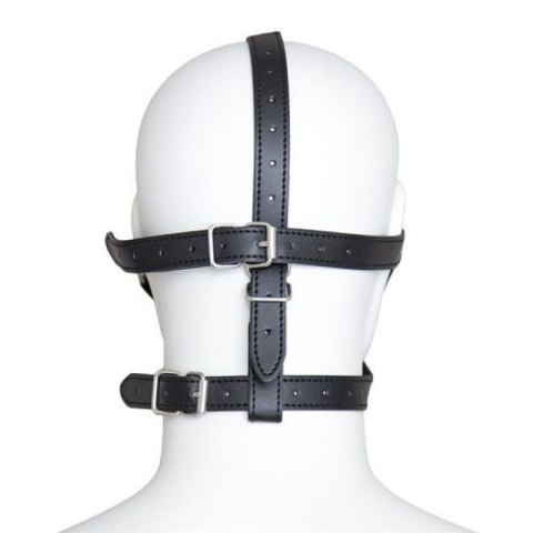 IMBRACATURA PER VISO CON MASCHERA PER OCCHI E MORSO TOTAL HEAD HARNESS RESTRAINT BLACK IMBRACATURA PER VISO CON MASCHERA PER OCCHI E MORSO TOTAL HEAD HARNESS RESTRAINT BLACK