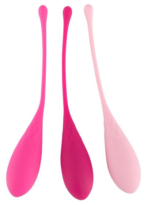 ZESTAW 3 KULKI GEJSZY DO ĆWICZENIA MIĘŚNI KEGLA KULKI-KEGEL TRAINING BALLS ZESTAW 3 KULKI GEJSZY DO ĆWICZENIA MIĘŚNI KEGLA KULKI-KEGEL TRAINING BALLS