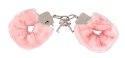 KAJDANKI EROTYCZNE METALOWE KLUCZYK FUTERKO BDSM LOVE CUFFS ROSE
