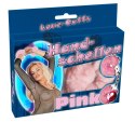 KAJDANKI EROTYCZNE METALOWE KLUCZYK FUTERKO BDSM LOVE CUFFS ROSE
