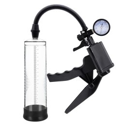 POMPKA POWIĘKSZENIE PENISA -POWERPUMP PRO 01 - CLEAR
