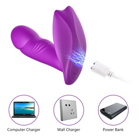 STYMULATOR-SILICONE PANTY VIBRATOR USB 7 FUNCTION / HEATING / IMPACT FUNCTION STYMULATOR-SILICONE PANTY VIBRATOR USB 7 FUNCTION / HEATING / IMPACT FUNCTION