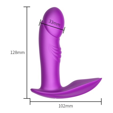 STYMULATOR-SILICONE PANTY VIBRATOR USB 7 FUNCTION / HEATING / IMPACT FUNCTION STYMULATOR-SILICONE PANTY VIBRATOR USB 7 FUNCTION / HEATING / IMPACT FUNCTION