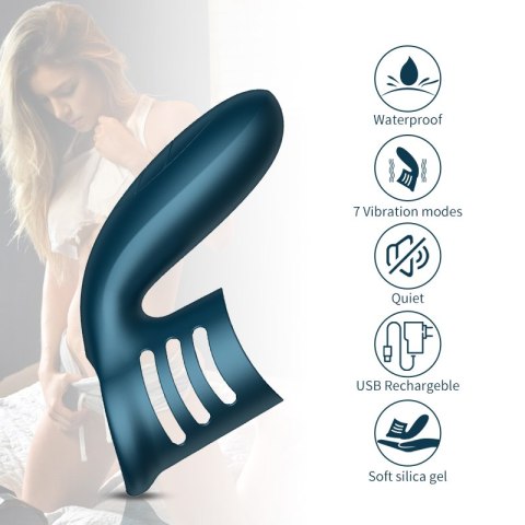 PIERŚCIEŃ EREKCYJNY SEX RING WIBRACJE STYMULATOR WIBRATOR-SILICONE RING BLUE USB 7 FUNCTION PIERŚCIEŃ EREKCYJNY SEX RING WIBRACJE STYMULATOR WIBRATOR-SILICONE RING BLUE USB 7 FUNCTION