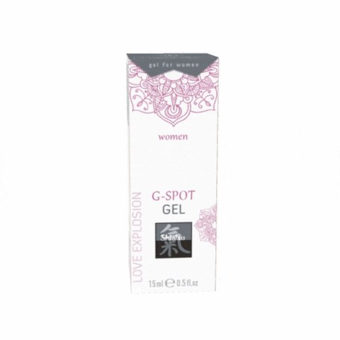 ŻEL/SPREJ-SHIATSU G-SPOT GEL FOR WOMEN 15ML. ŻEL/SPREJ-SHIATSU G-SPOT GEL FOR WOMEN 15ML.